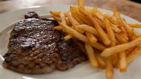 Rump Steak And Chips