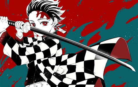 Wallpaper sword, guy, Demon Slayer Kimetsu no Yaiba images for desktop ...