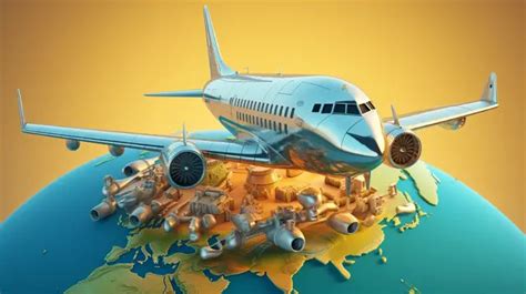 World Map Plane Vector Png Images Planes Over The World Image Vector