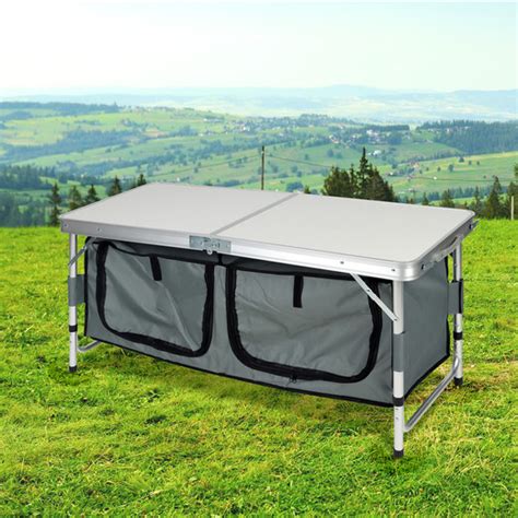 Atletis Mesa De Camping Plegable Multicolor