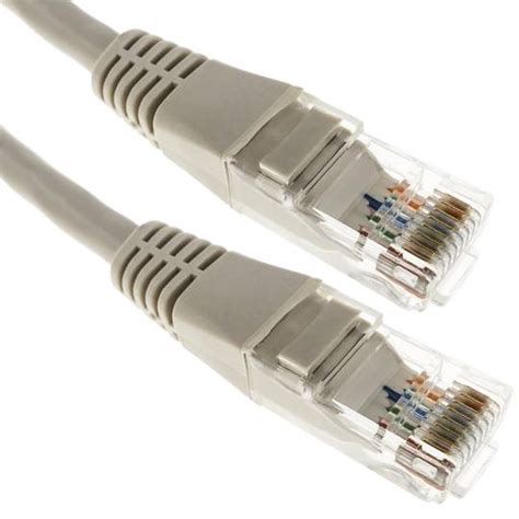 Cabo Ethernet 1m UTP Categoria 5e Cinza Cablematic