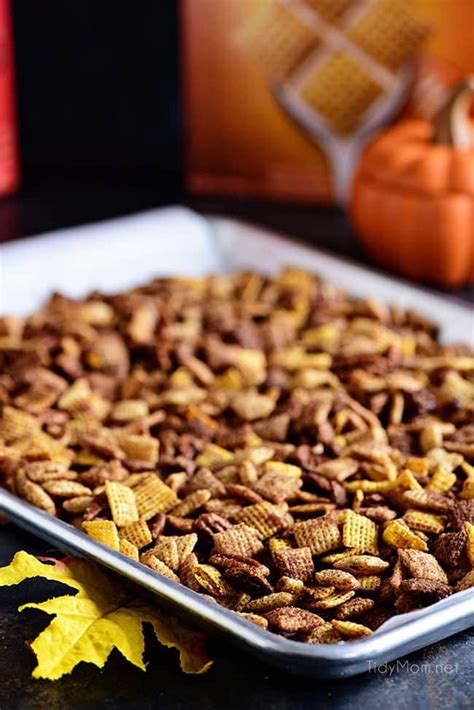 Pumpkin Spice Chex Mix Is Party Perfect Tidymom®