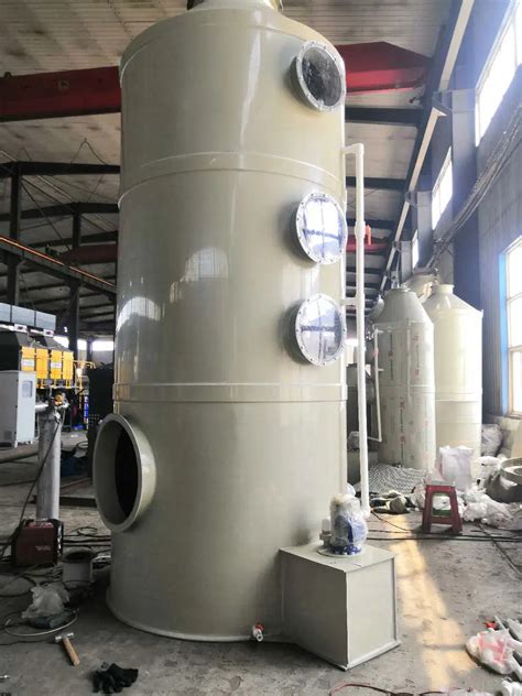 So2 Absorption Spray Tower Wet Scrubber Purification Tower For Chemical