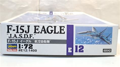 中古良品 Hasegawa 長谷川模型 172 E12 日本航空自衛隊 F 15j 要擊戰鬥機 露天市集 全台最大的網路購物市集