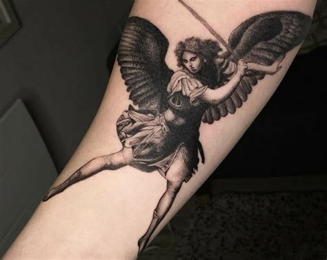 Best Saint Michael Tattoo Ideas You Have To See To Believe