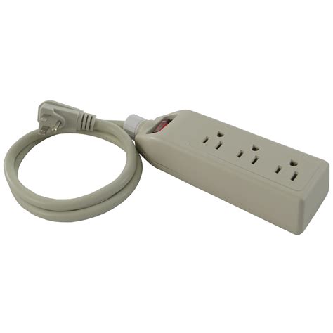 Conntek 55301 Home & Office Power Strip With Circuit Breaker