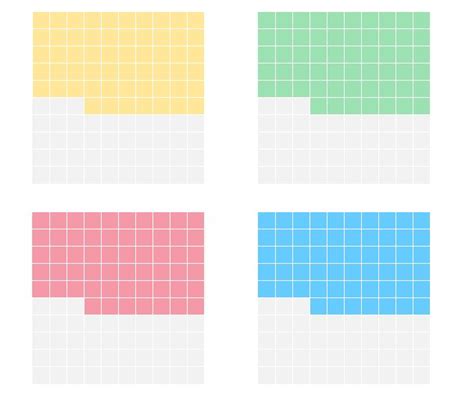 EXCEL of Percentage Chart of Blocks Template .xls | WPS Free Templates