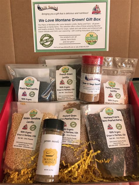 We Love Montana Grown! Gift Box | Chili Smith Family Foods