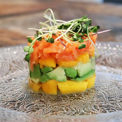 Lachs Avocado Mango Tatar Mit Leichtigkeit