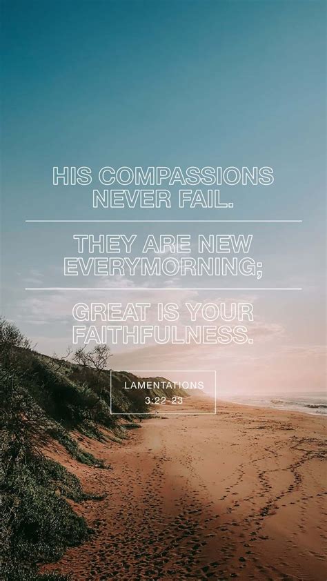 Lamentations Through The Lords Mercies We Are Not Consumed