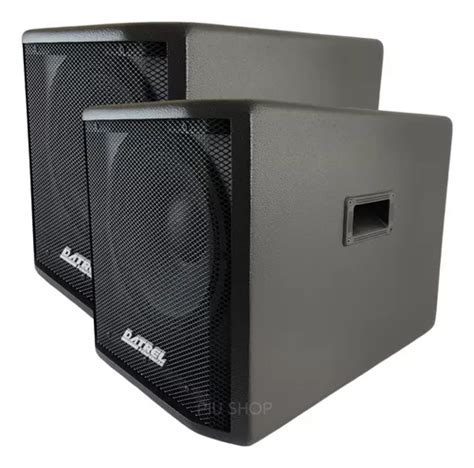 Caixa Som Subwoofer Ativo Passivo W Cabo M Brinde Parcelamento