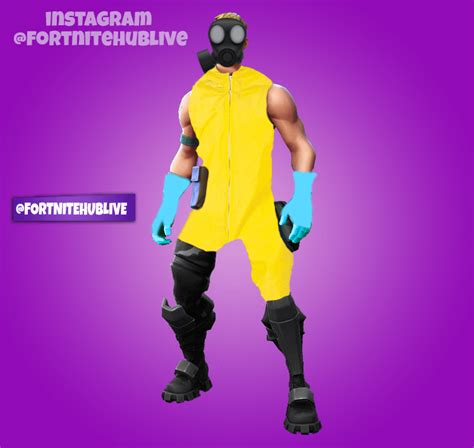 Hazmat Suit Skinoutfit Concept Fortnitehublive Rfortnitebr