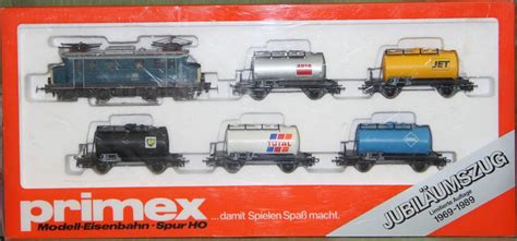 Primex 2702 Train Set Anniversary Train With BR144 5 Tank Wagons AC