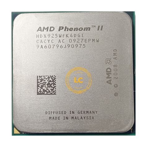 Amd Phenom Ii X W Ghz Cpu Hdx Wfk Dgi