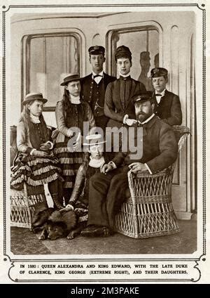 Prinz Und Prinzessin Von Wales Vergeblicher K Nig Edward Vii Von