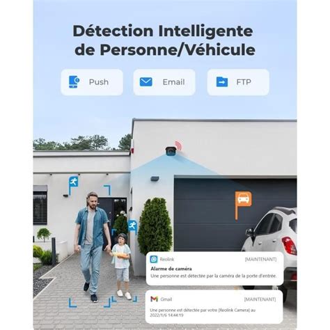 Pi Ces K Cam Ras De Surveillance Ext Rieure Poe Avec D Tection