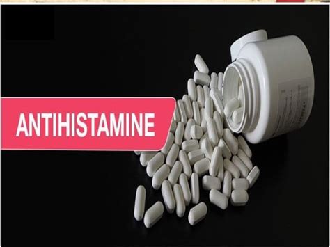 Anti Histamine First Generation Second Generation Antagonism Of