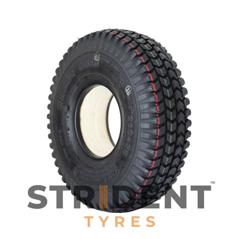 Black Infill 400 X 4 Block Tyre Strident