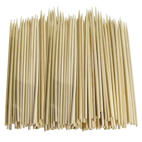 X Skewers In Bamboo Carded Size Mm Vicedeal