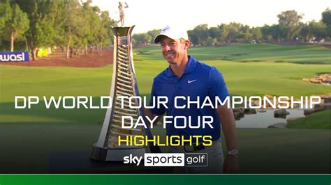 Rory Mcilroy Wins Dp World Tour Championship Day Four Highlights Golf News Sky Sports