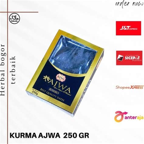 Jual PROMO Kurma Ajwa Kurma Nabi Super 250 Gr Asli Madinah KURMA 1KG