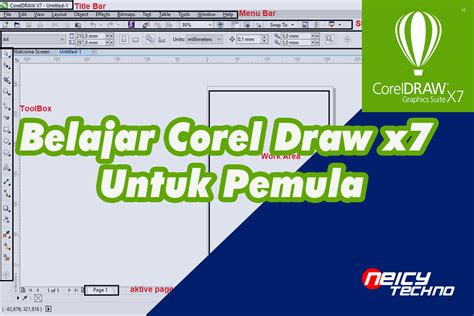 Tutorial Belajar Corel Draw X7 Untuk Pemula