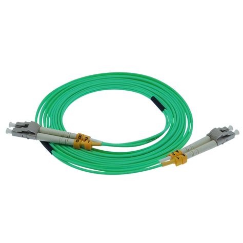 Cable Fibra Optica Lc Lc Om Duplex Multimodo De M Omega Store