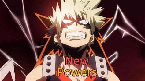 Bakugous New Body And Quirk Abilities Rival Deku My Hero Academia