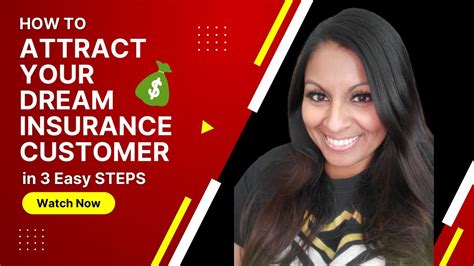 How To Attract Your Dream Insurance Customer In 3 Easy Steps Youtube