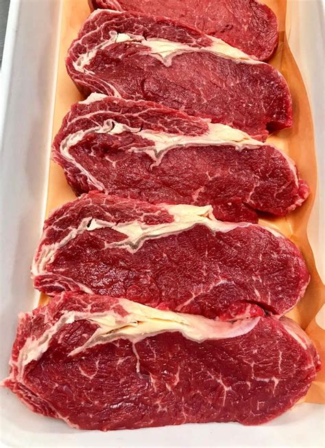 Piedmontese Beef Boneless Ribeye Steak Lb Avg Arctic Foods