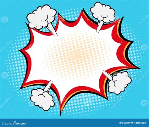 Comic Speech Bubble Stock Vector Illustration Of Comic 50824194