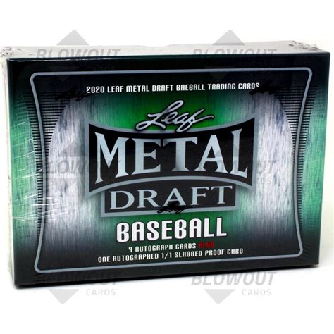 Leaf Metal Draft Baseball Jumbo Box