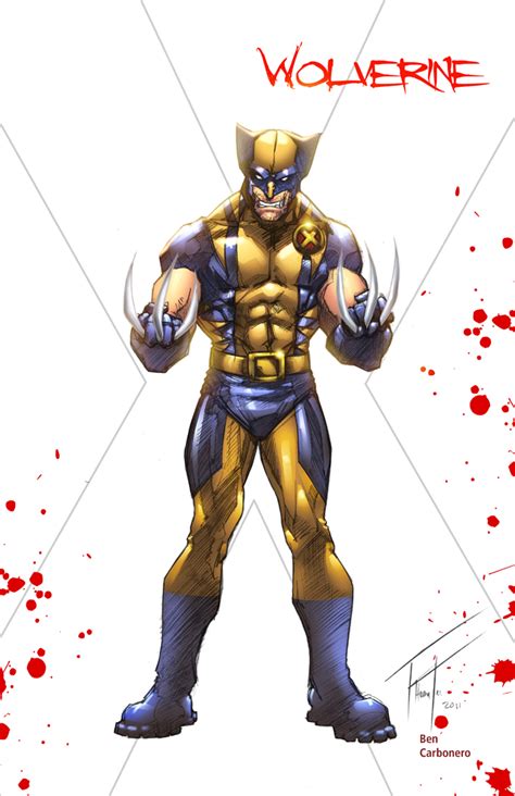 Wolverine Colors By Carboneroben On Deviantart