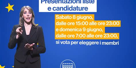 Elezioni Europee 2024 Presentazione Liste E Candidature Video Raiplay