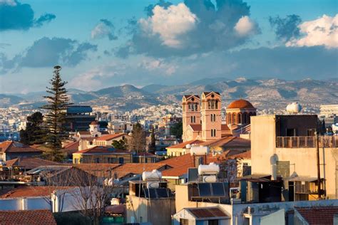 View of Limassol Old Town. Cyprus Stock Image - Image of neighborhood ...