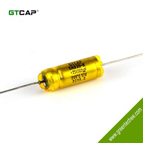 GTCAP 200C High Temperature Wet Tantalum Electronic Capacitor China