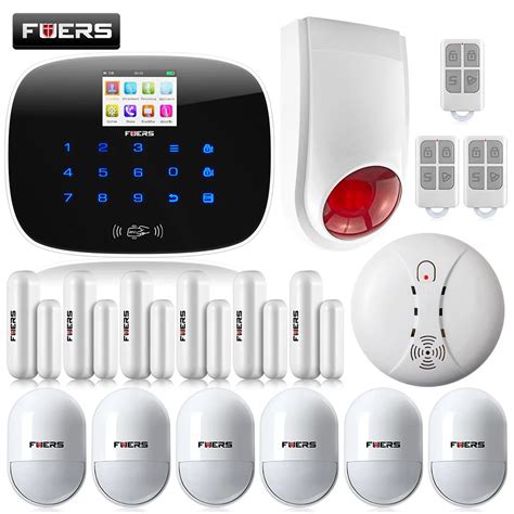 G Gsm Rfid Voice Home Burglar Alarm System Security Wireless Flash