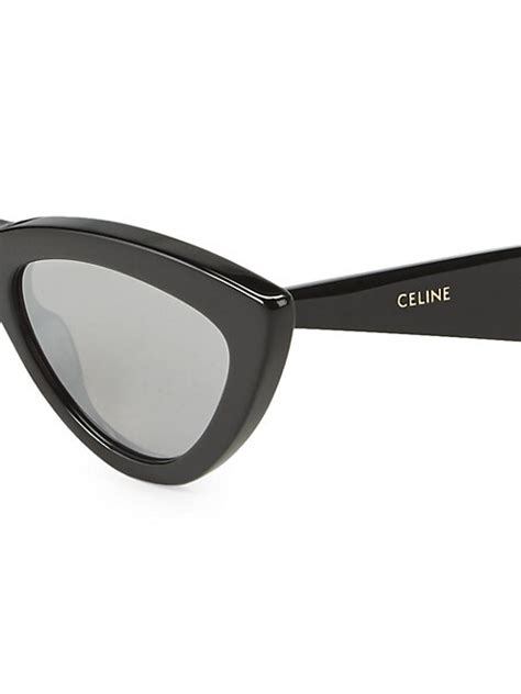 Shop Celine 53mm Narrow Cat Eye Sunglasses Saks Fifth Avenue