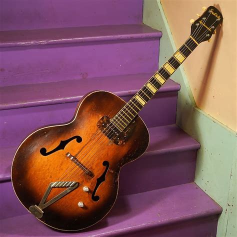 1952 Gretsch Synchromatic 100 Electric Hollowbody Archtop Reverb