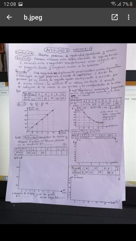 Porfa Ayuden Con Esta Tarea Aprendo En Casa Matematicas Brainly Lat