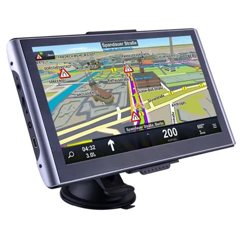 Luturadar 7 Inch Hd Car Gps Navigation Bluetooth Capacitive Touch