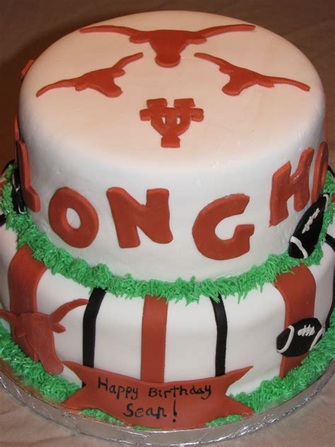 Bake Me A Cake Ut Longhorns Birthday Cake