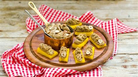 Crostini Di Polenta Agrodolce