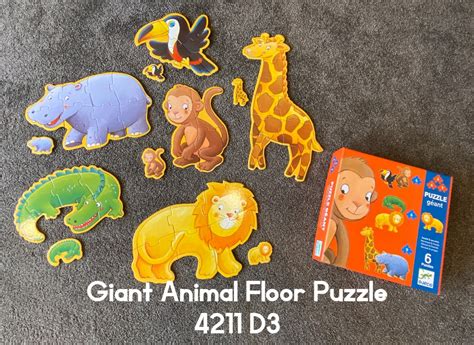 Giant Animal Floor Puzzle