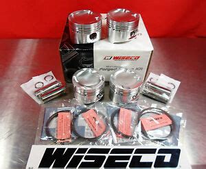 Wiseco Forged Pistons Mazda Miata 323 GTX 1 6l B6 B6T B6ZE Turbo 78 5mm