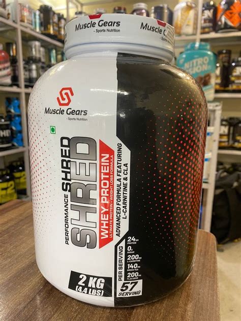 Muscle Gears Performance Shred Whey Protein Kg Prescription At