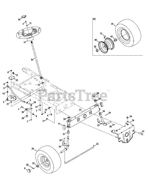 Sears Craftsman Riding Mower Steering Parts | Reviewmotors.co