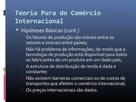 Mercantilismo Vantagens Absolutas Ppt