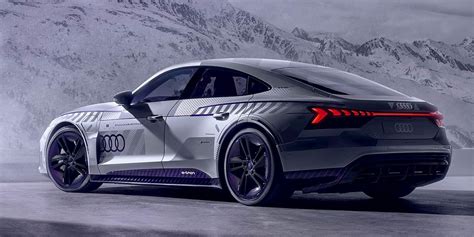 Audi S Striking Rs E Tron Gt Ice Race Concept Stuns In New Video