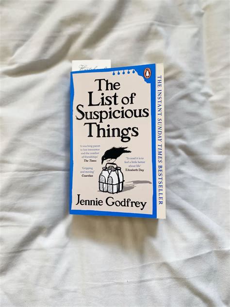 The List of Suspicious Things: The No.1 Sunday Times Bestseller in 2025